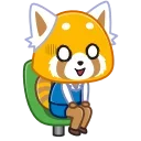 Aggretsuko 스티커