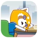 Aggretsuko 스티커