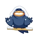Crow 스티커