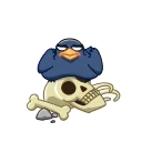 Crow 스티커