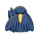 Crow 스티커