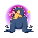 Crow 스티커
