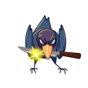 Crow 스티커