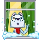 Arctic Fox 스티커