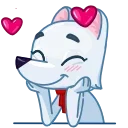 Arctic Fox 스티커