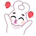 Bunny 스티커