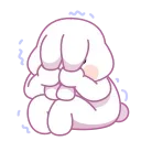 Bunny 스티커