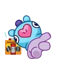 BT21 스티커