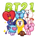 BT21 스티커