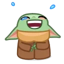 Baby Yoda 스티커