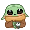 Baby Yoda 스티커