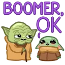 Baby Yoda 스티커
