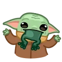 Baby Yoda 스티커