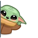 Baby Yoda 스티커