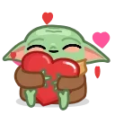 Baby Yoda 스티커