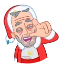 Bad Santa 스티커