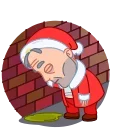 Bad Santa 스티커