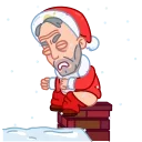 Bad Santa 스티커