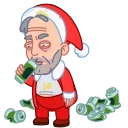 Bad Santa 스티커