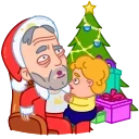 Bad Santa 스티커