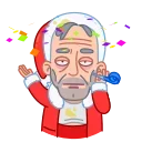 Bad Santa 스티커