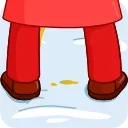 Bad Santa 스티커