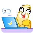 Banana 스티커