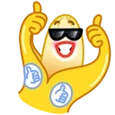 Banana 스티커
