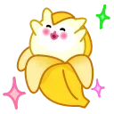 Banana 스티커