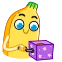 Banana 스티커