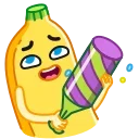 Banana 스티커