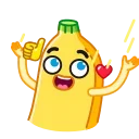 Banana 스티커