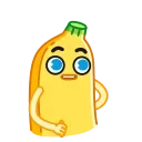 Banana 스티커