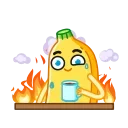 Banana 스티커
