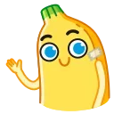Banana 스티커