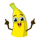 Bananza 스티커