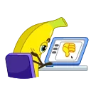 Bananza 스티커
