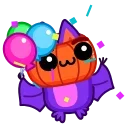 Batty Boo 스티커