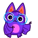 Batty Boo 스티커