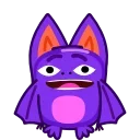 Batty Boo 스티커