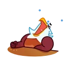 Beefy Eagle 스티커