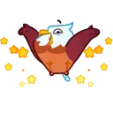 Beefy Eagle 스티커