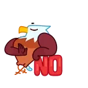 Beefy Eagle 스티커