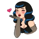 Bettie_Page 스티커