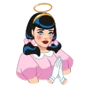 Bettie_Page 스티커
