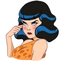 Bettie_Page 스티커