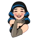 Bettie_Page 스티커