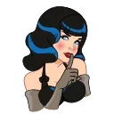Bettie_Page 스티커