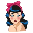 Bettie_Page 스티커