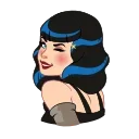Bettie_Page 스티커